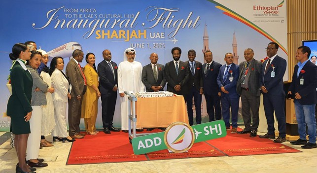 Immagine di sfondo della pagina Ethiopian Airlines, nuovo volo per Sharjah: quattro frequenze settimanali dal 1° giugno