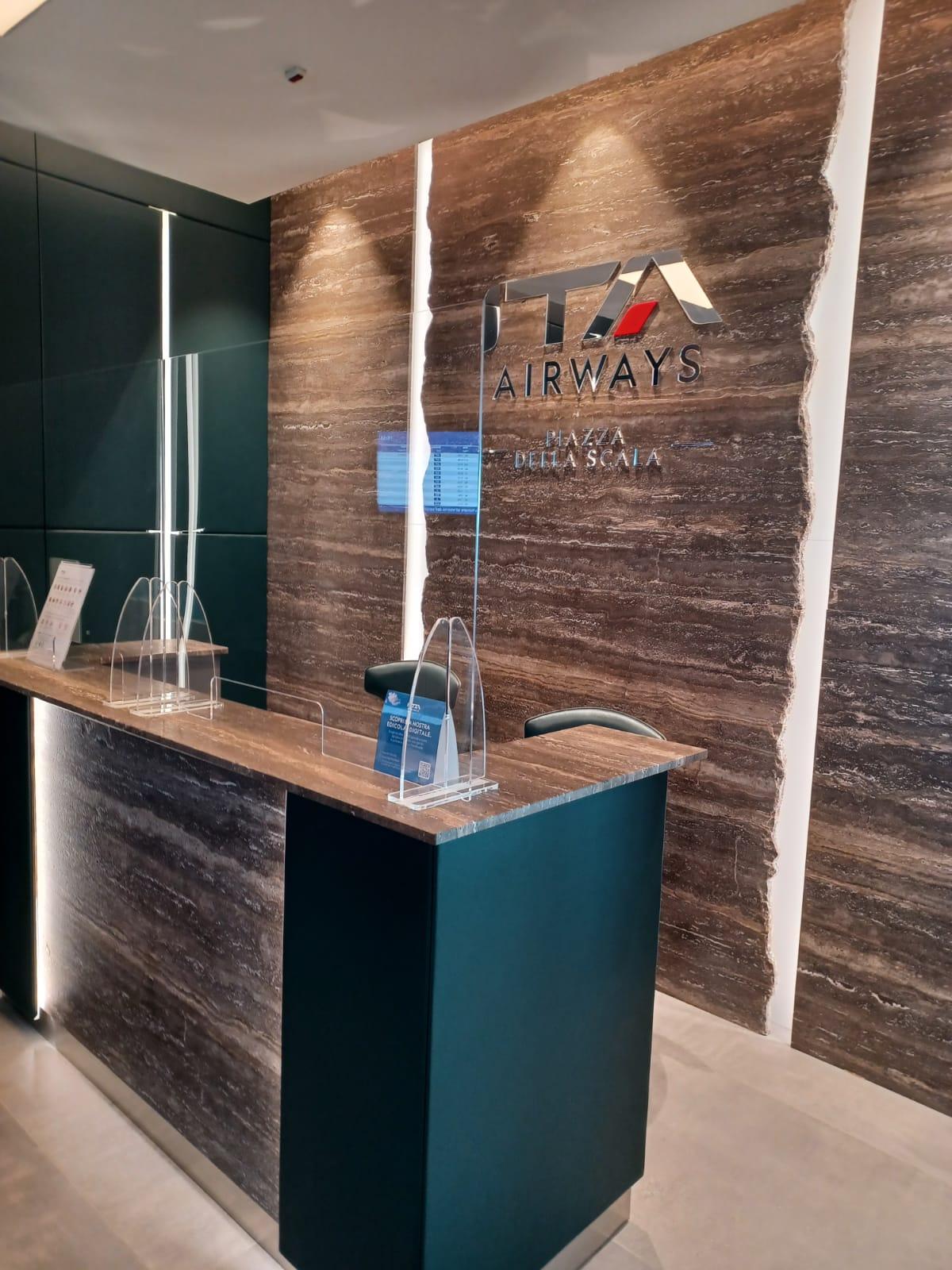 Immagine di sfondo della pagina ITA Airways, lounge aperte a Roma FCO e Linate