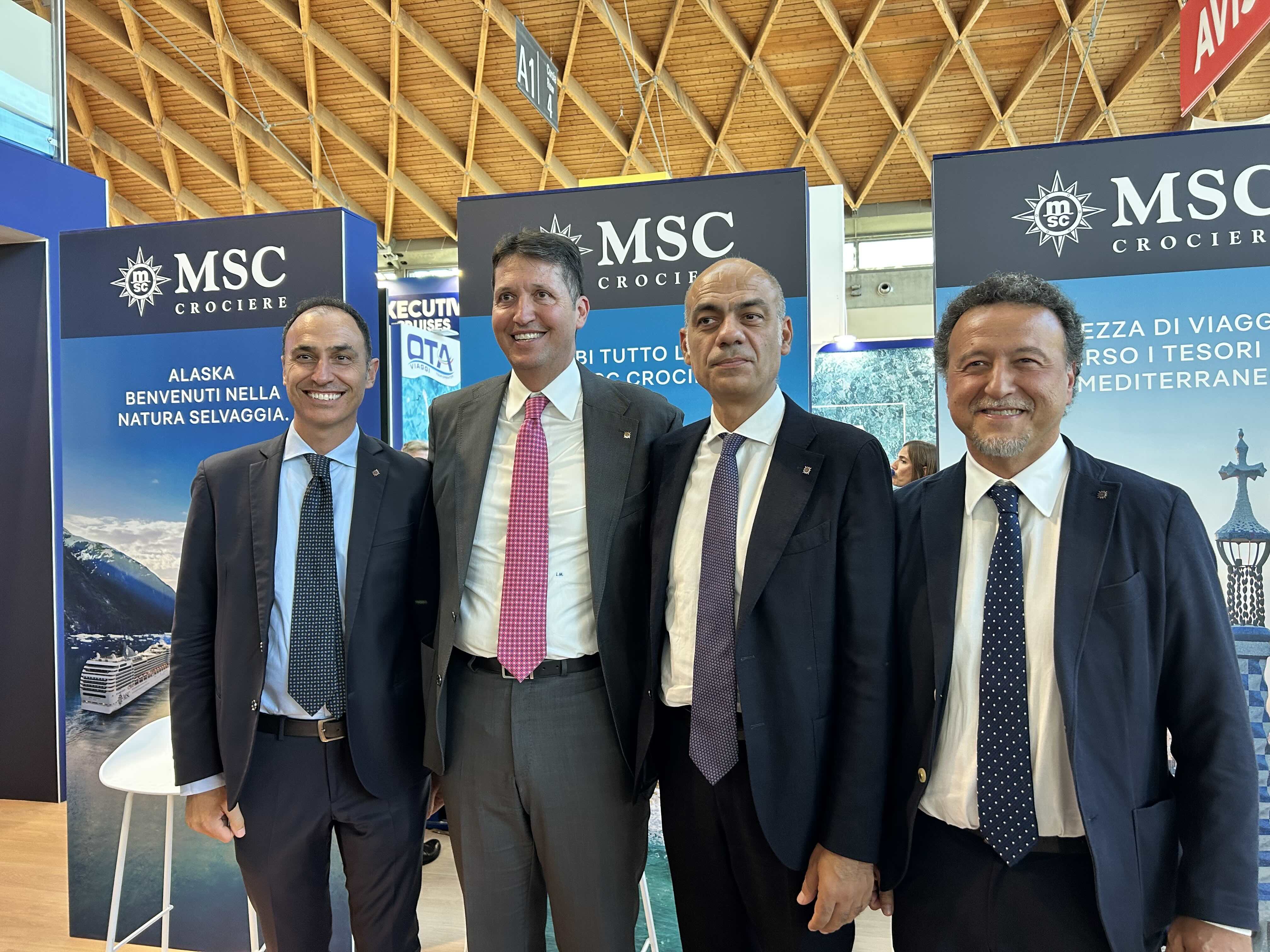 Immagine di sfondo della pagina MSC Crociere si arricchisce di nuove navi e nuove rotte. Massa: “Il futuro passa dal trade”