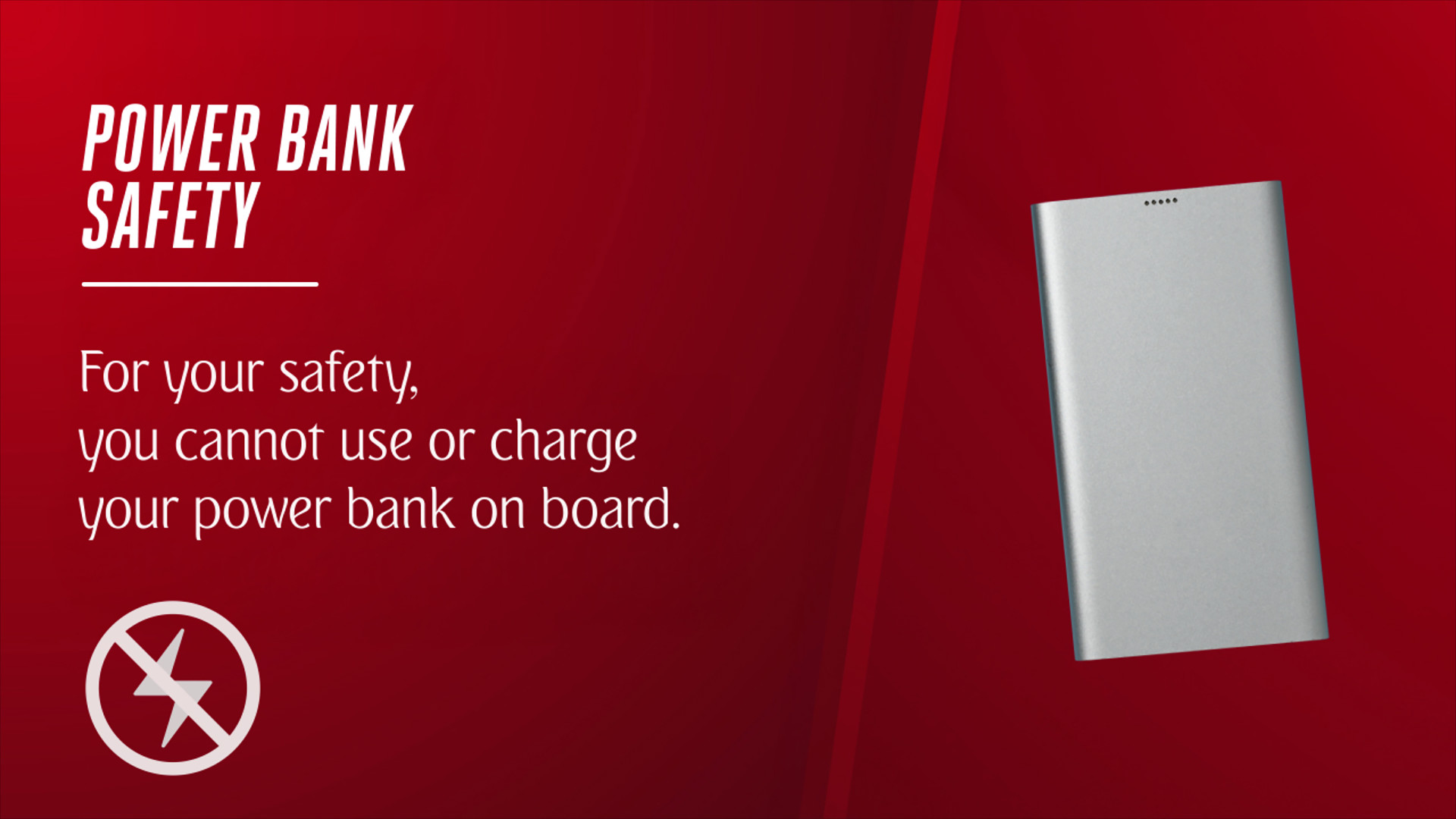 Immagine di sfondo della pagina Vietato ricaricare i propri device in volo: Emirates introduce nuove norme sui power bank