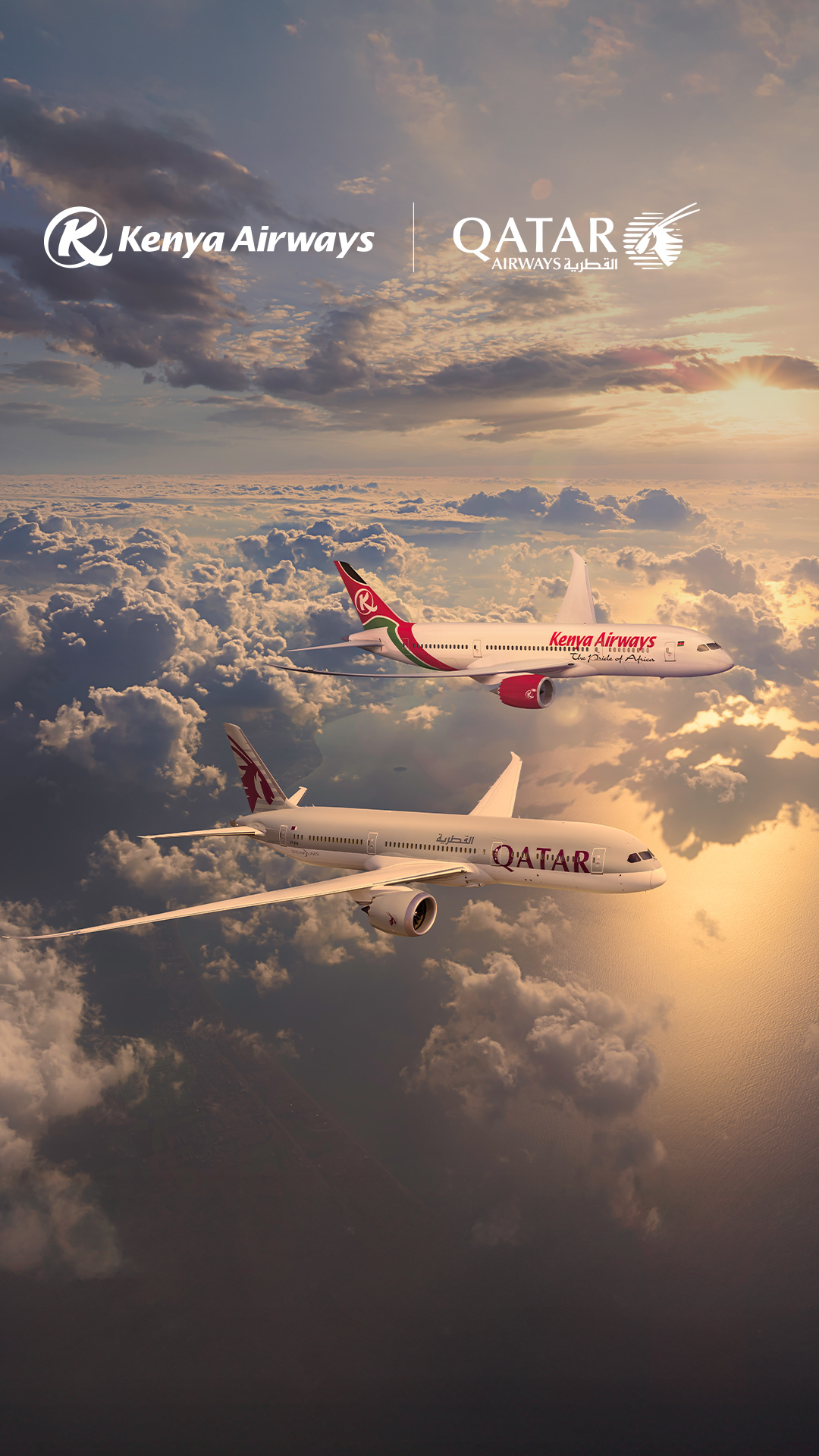 Immagine Kenya Airways e Qatar Airways lanciano codeshare per 11 nuove destinazioni internazionali