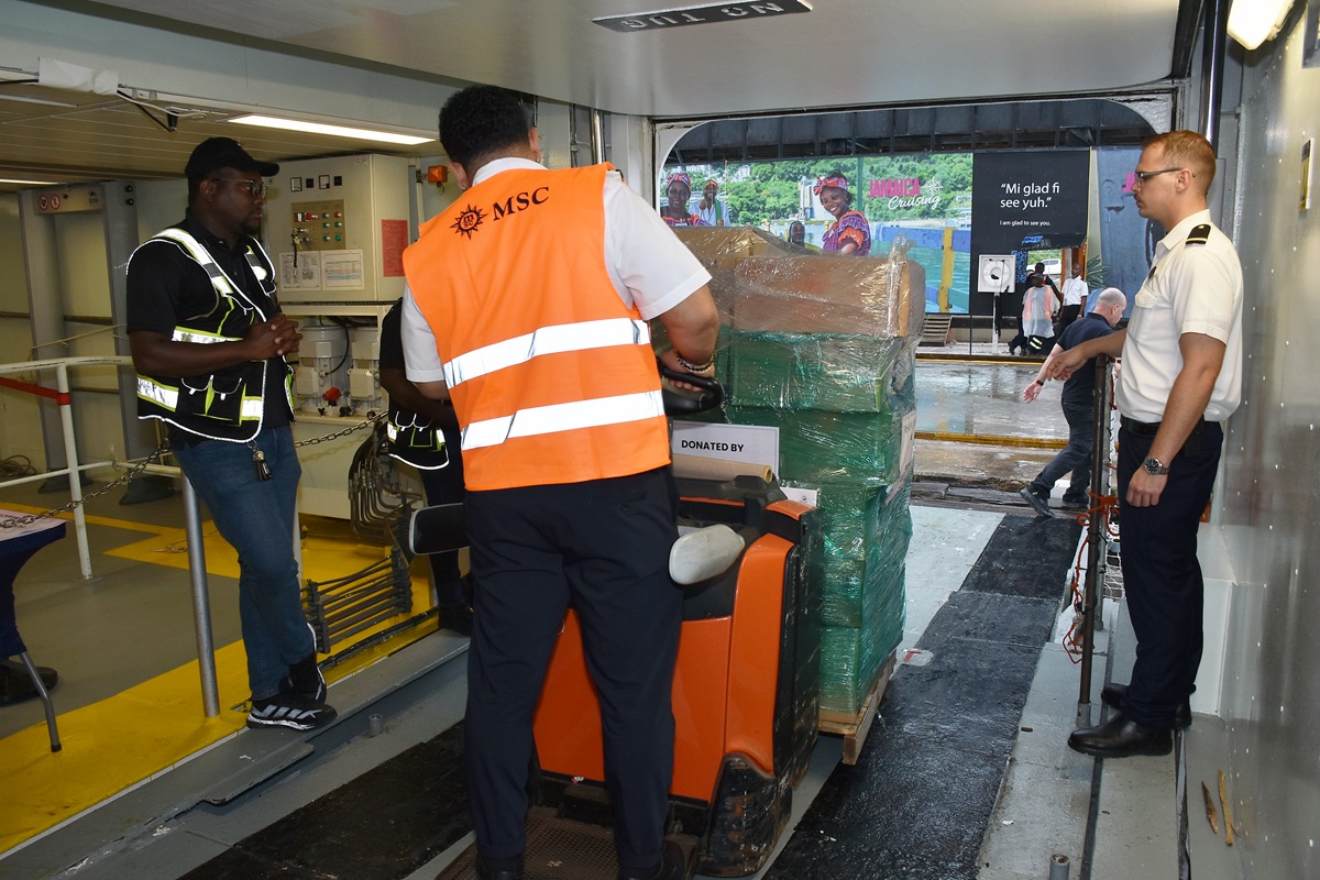 Immagine Uragano Melissa: la risposta immediata del Gruppo MSC e della MSC Foundation