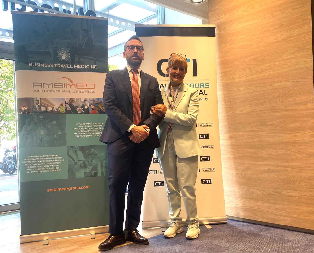 Immagine CTI e Ambimed: una partnership per rendere più sicuri i viaggi d’affari