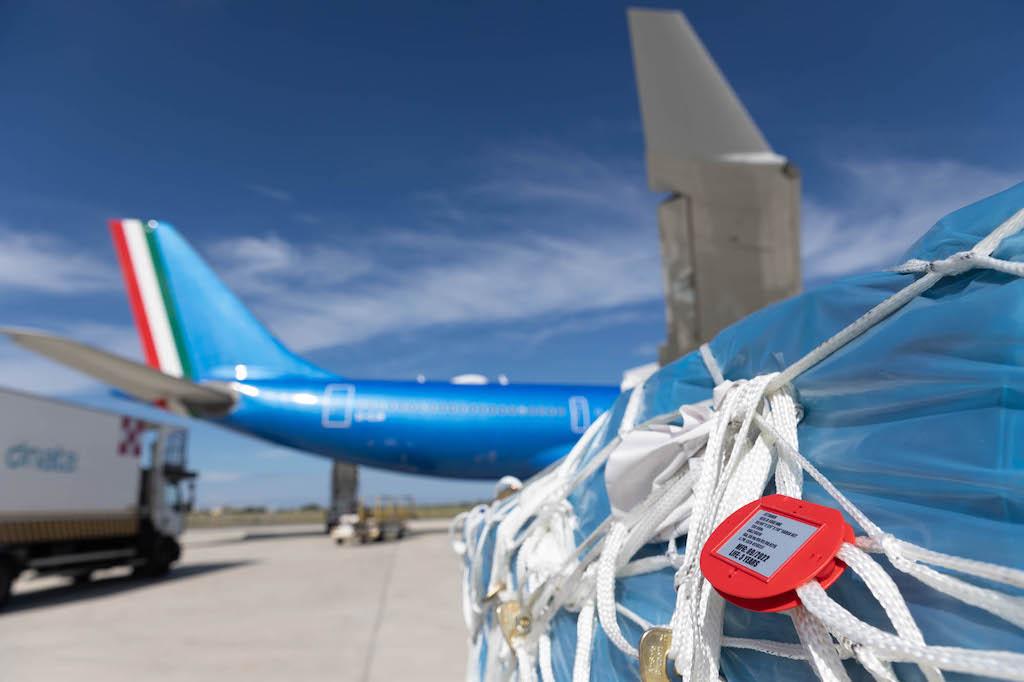 Immagine di sfondo della pagina Il Cargo di ITA Airways su CargoWise