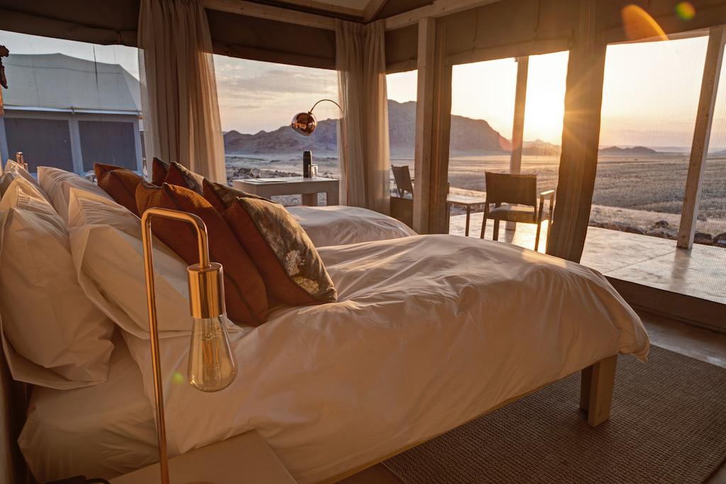 Immagine di sfondo della pagina Glamping in Namibia con Il Diamante