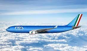 Immagine di sfondo della pagina ITA Airways: nuovo servizio Upgrade Immediato