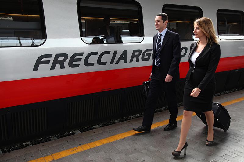 Immagine di sfondo della pagina Trenitalia, più Frecce per l'inverno 