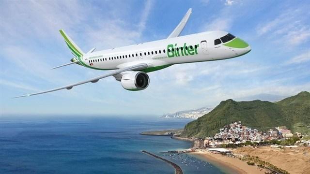 Immagine di sfondo della pagina Binter, nuovi voli per Santander