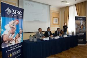 Immagine di sfondo della pagina MSC Crociere: per la prima volta la telemedicina pediatrica sale a bordo