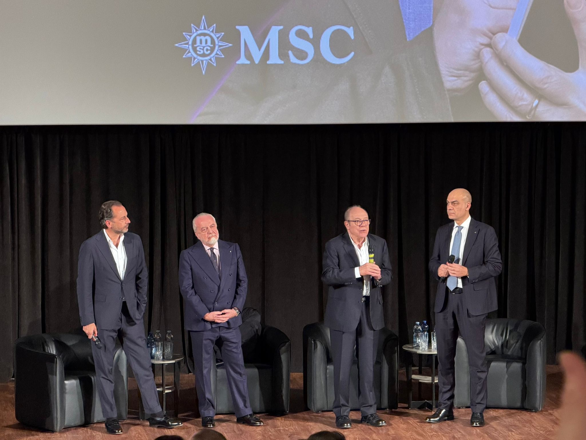 Immagine MSC Grandiosa diventa il set di "Scuola di seduzione": il nuovo film di Carlo Verdone presentato a Milano