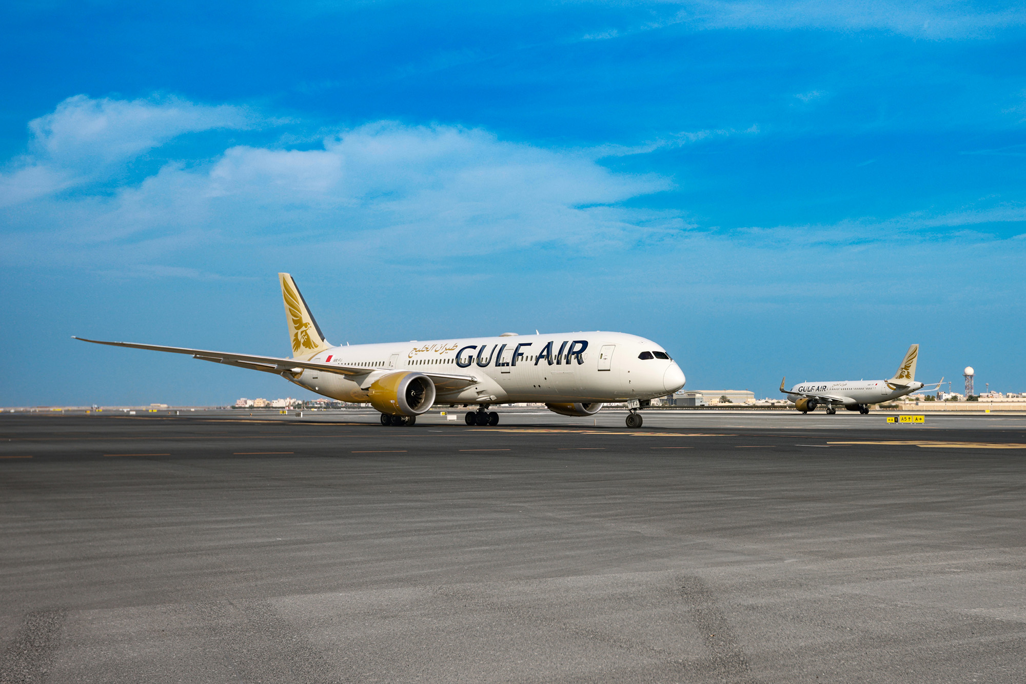 Immagine di sfondo della pagina Gulf Air rafforza Dammam: nuove rotte temporanee verso il Sud Asia