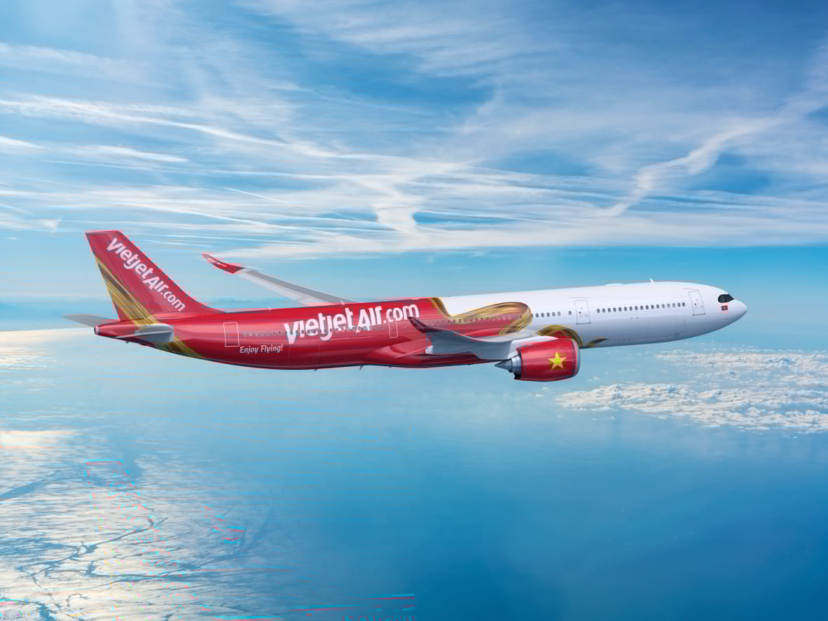 Immagine di sfondo della pagina Vietjet ordina 20 Airbus A330neo per sostenere l’espansione del network internazionale