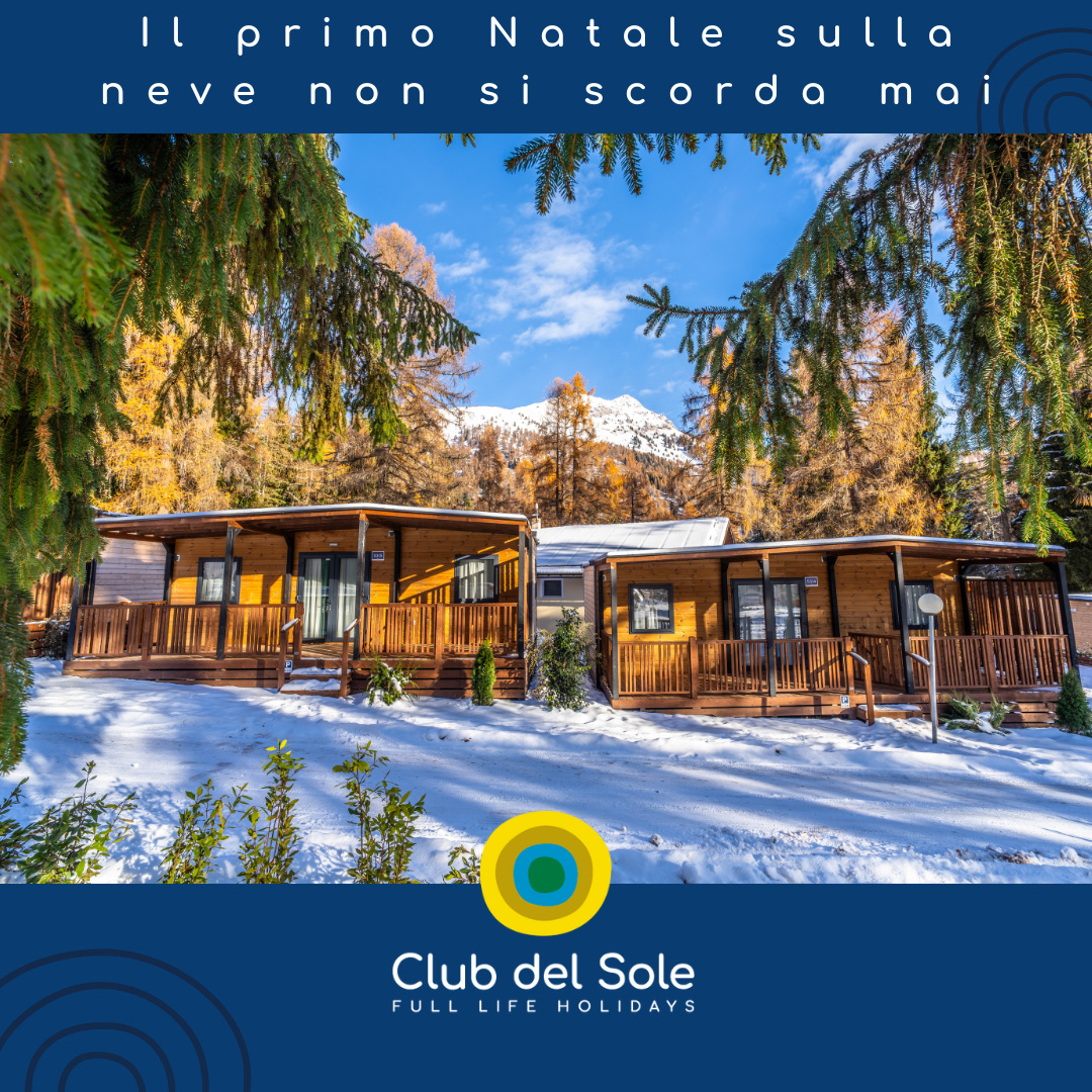 Immagine Il primo Natale sulla neve per Club del Sole: il Val di Fiemme Easy Camping Village si veste a festa
