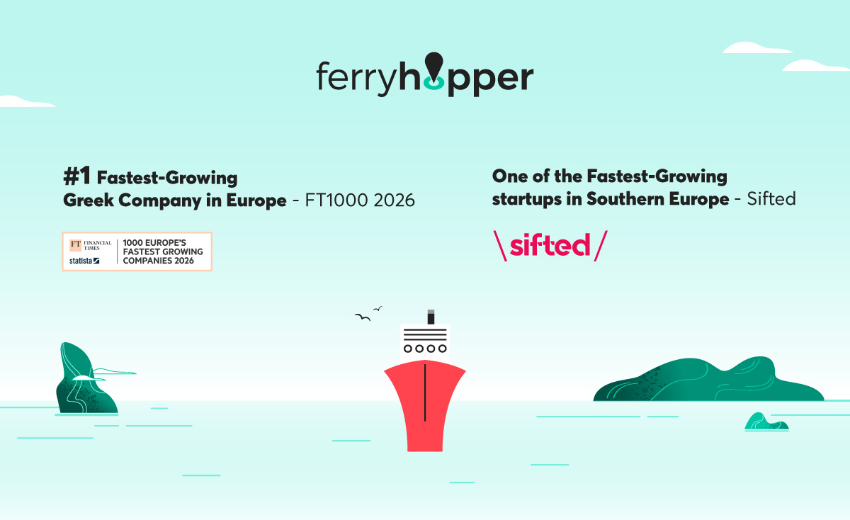 Immagine Ferryhopper tra le aziende europee a più rapida crescita secondo Financial Times e Sifted