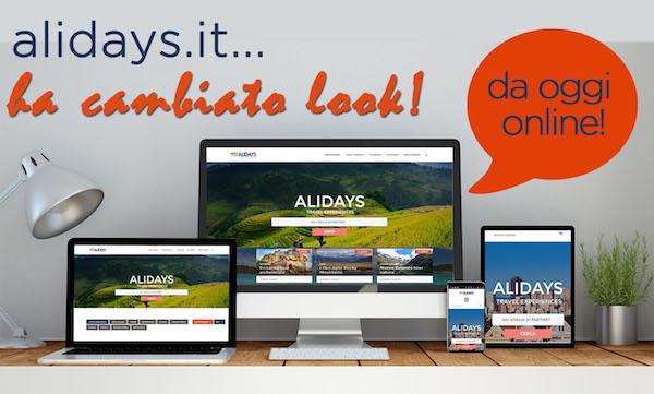 Immagine di sfondo della pagina Un nuovo look per Alidays.it