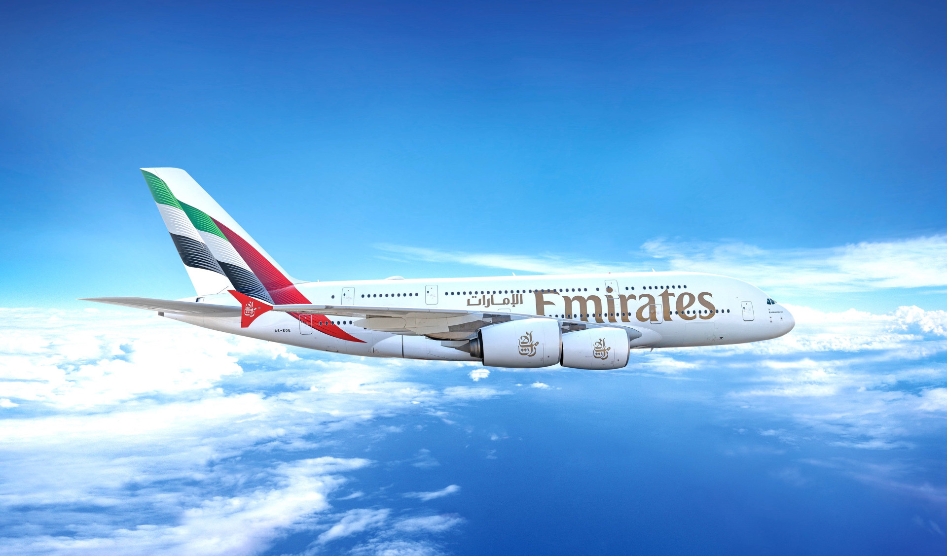 Immagine di sfondo della pagina Emirates amplia la Premium Economy in Medio Oriente e Asia Occidentale