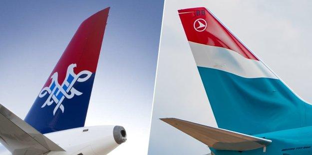 Immagine di sfondo della pagina Air Serbia, partnership con Luxair 