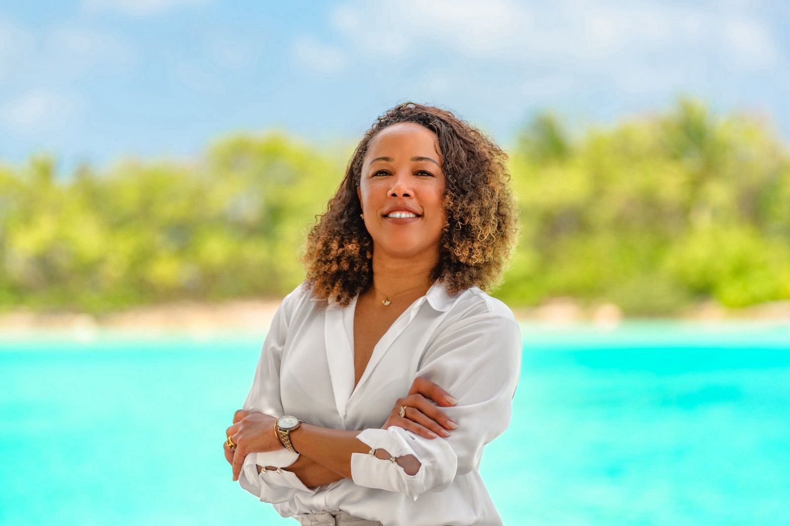 Immagine di sfondo della pagina Sheraton Maldives Full Moon Resort & Spa: Suziane Spencer nuova Director of Sales & Marketing