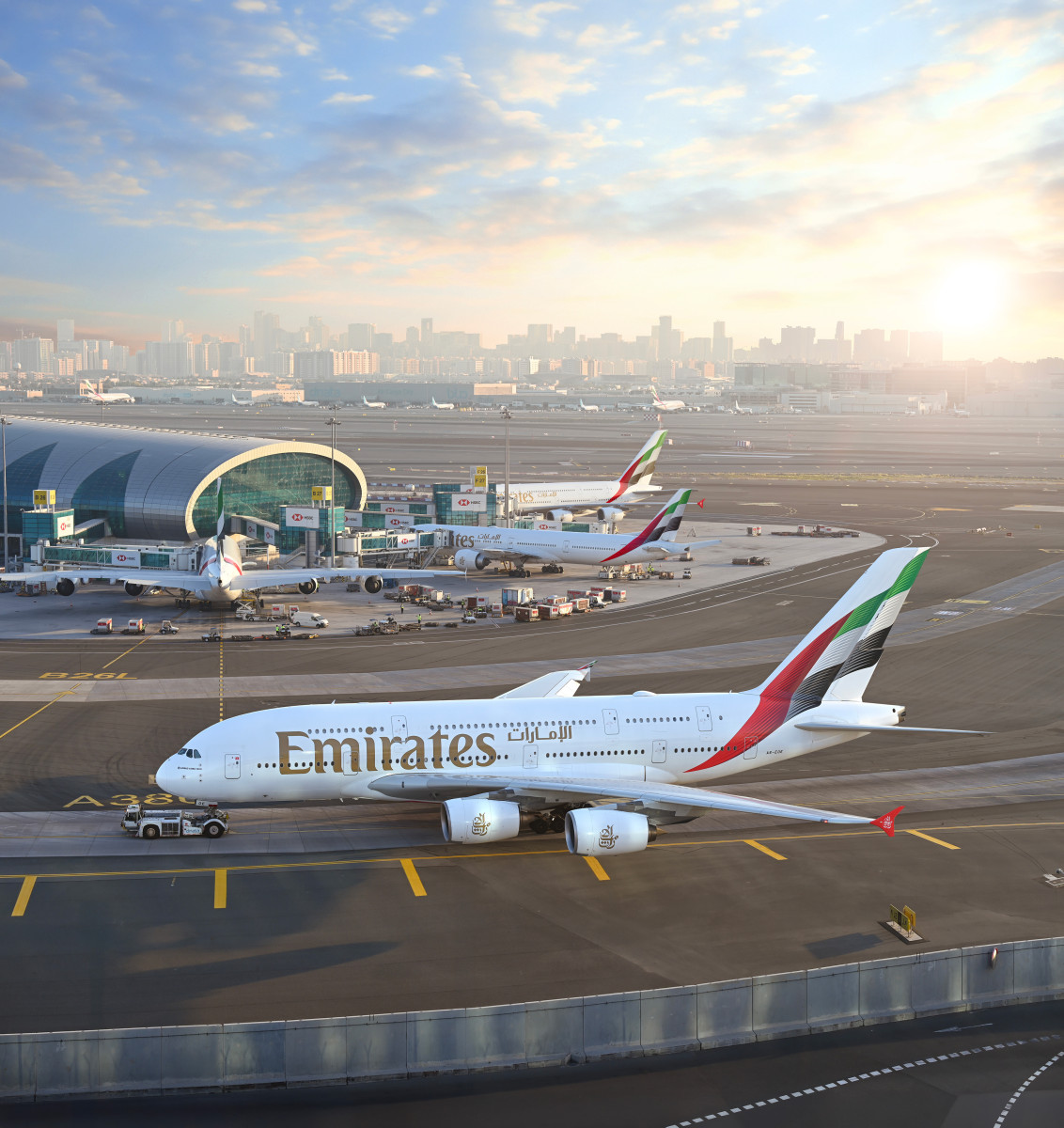 Immagine di sfondo della pagina La protezione più estesa del settore: Emirates lancia la sua Comprehensive Travel Cover
