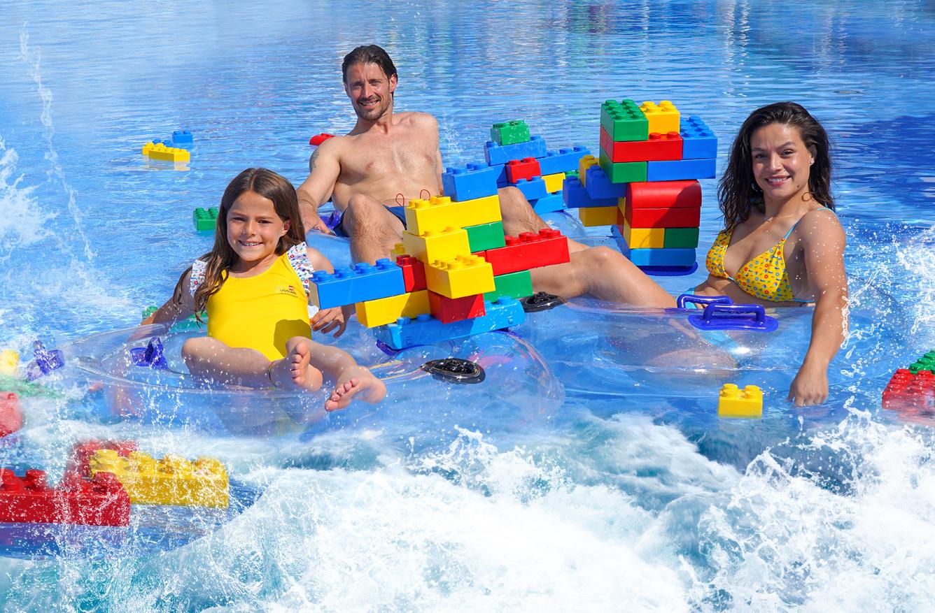 Immagine di sfondo della pagina Opening per il Legoland Water Park Gardaland