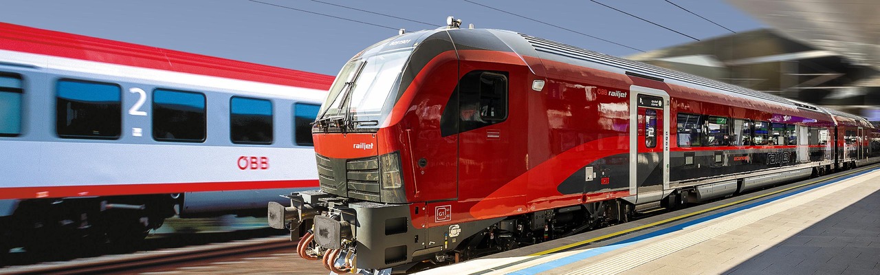 Immagine di sfondo della pagina Railjet DB-ÖBB, torna il treno Monaco–Ancona: collegamento diretto giornaliero fino a ottobre
