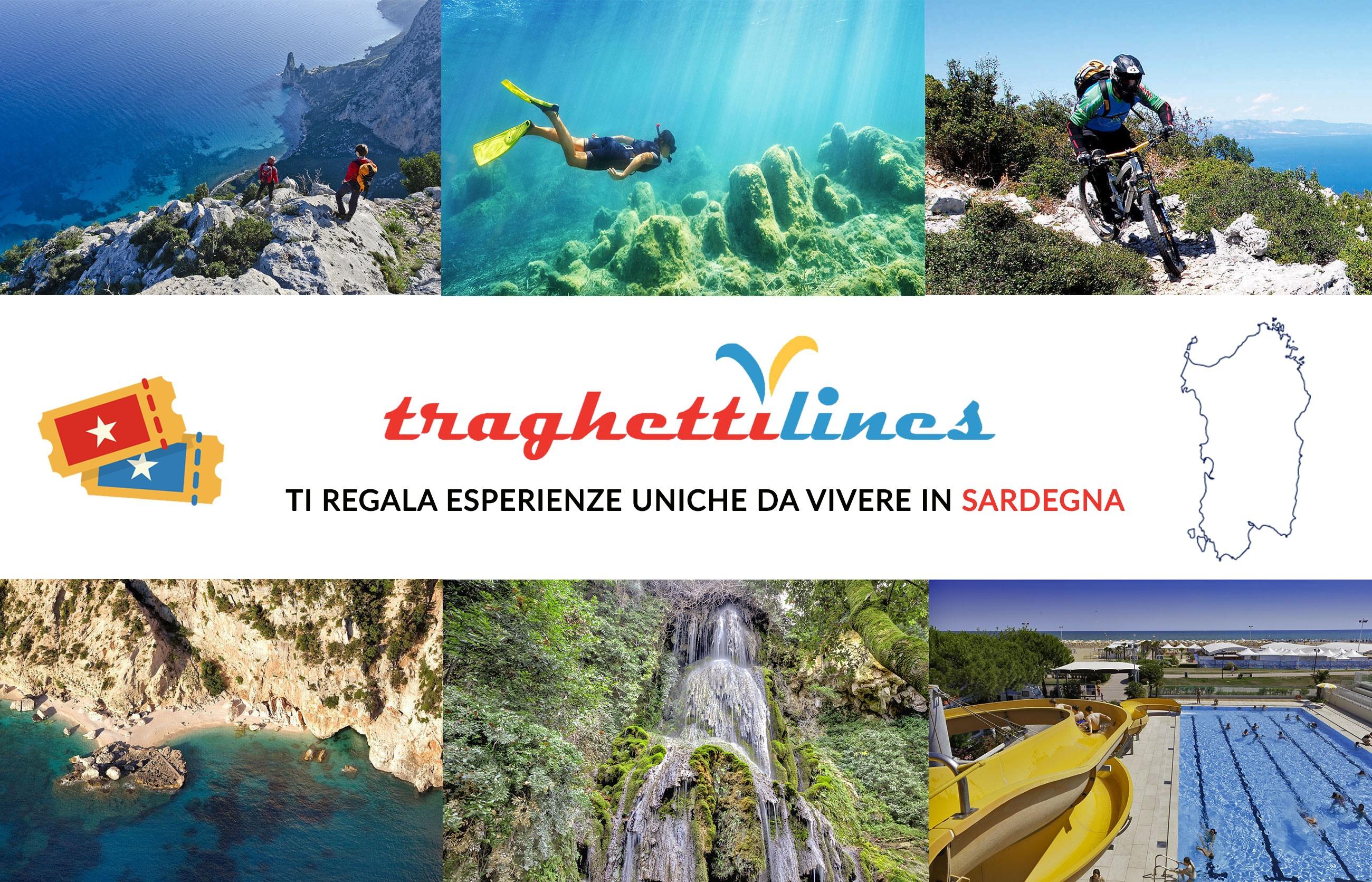 Immagine di sfondo della pagina Traghettilines regala coupon sconto da spendere in Sardegna