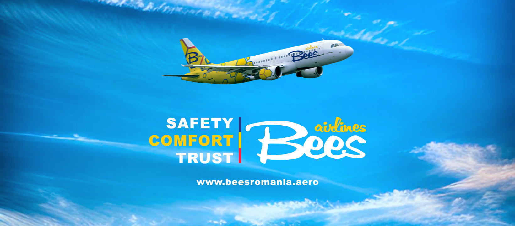 Immagine di sfondo della pagina Bees Airlines Romania Lancia Nuove Rotte da Milano Bergamo e Bologna