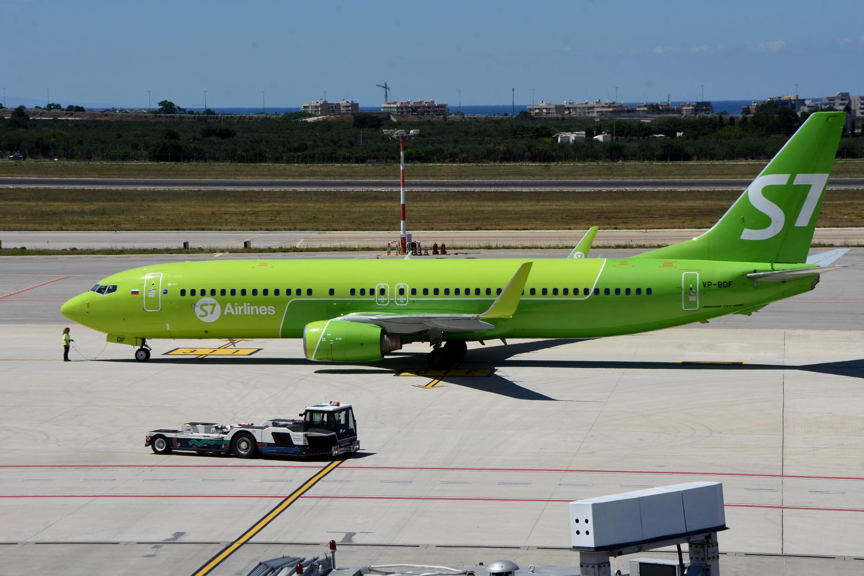 Immagine di sfondo della pagina S7 Airlines, ripartono i voli Bari-Mosca