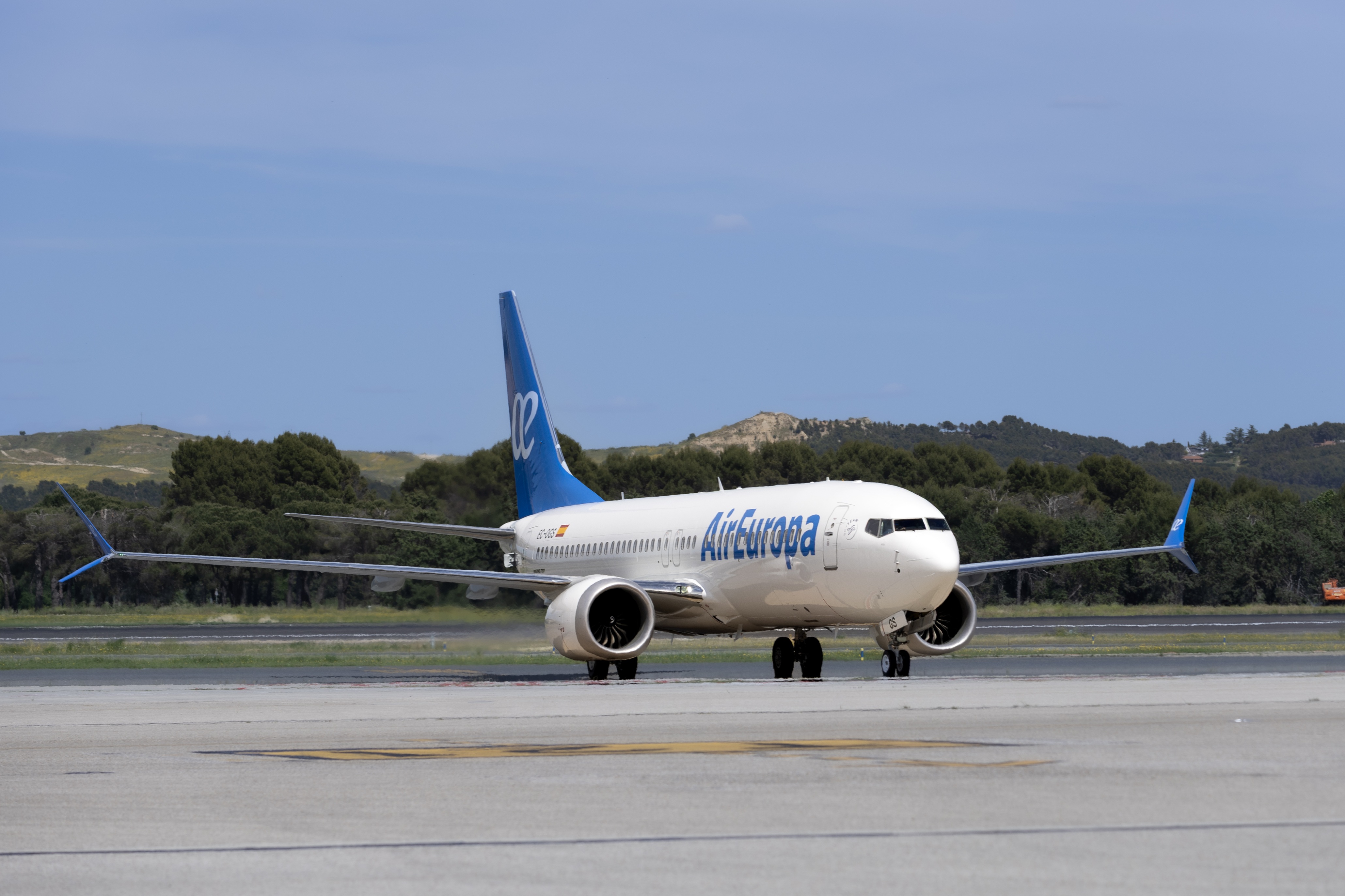 Immagine di sfondo della pagina Air Europa accoglie il secondo Boeing 737 MAX 8: più efficienza e comfort in flotta