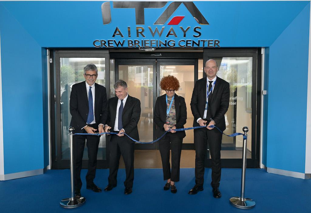 Immagine di sfondo della pagina ITA Airways inaugura il nuovo Crew Briefing Center