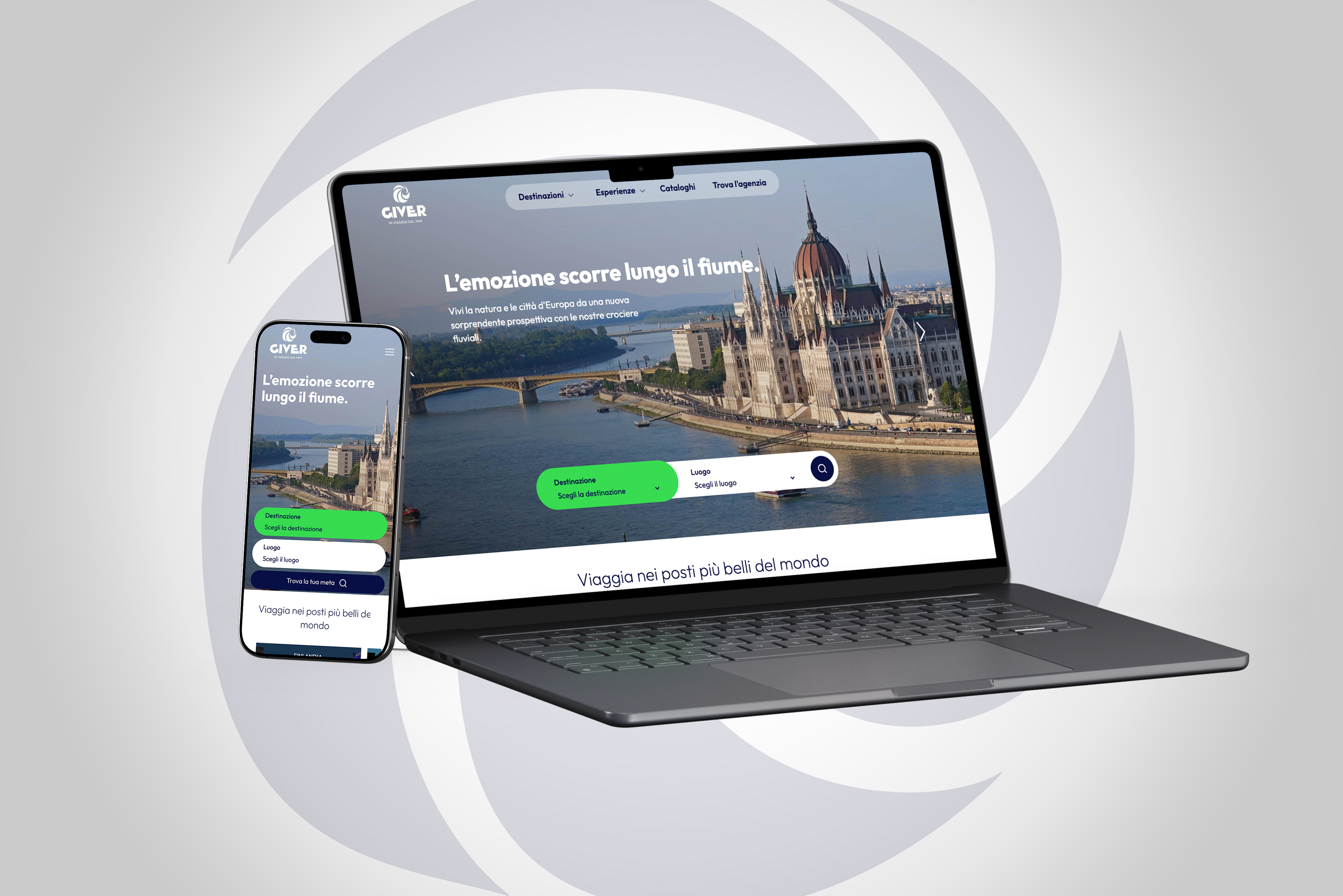 Immagine Online il nuovo sito Giver.it: design mobile first e focus su agenzie e viaggiatori