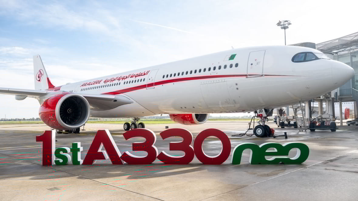 Immagine di sfondo della pagina Air Algérie riceve il suo primo Airbus A330neo