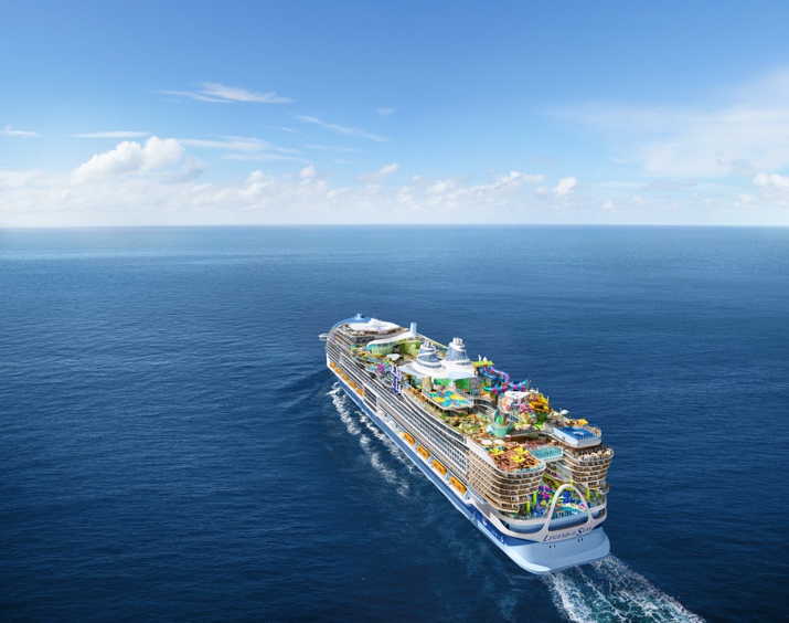 Immagine di sfondo della pagina Royal Caribbean, la terza nave Icon si chiamerà Legend of the Sea