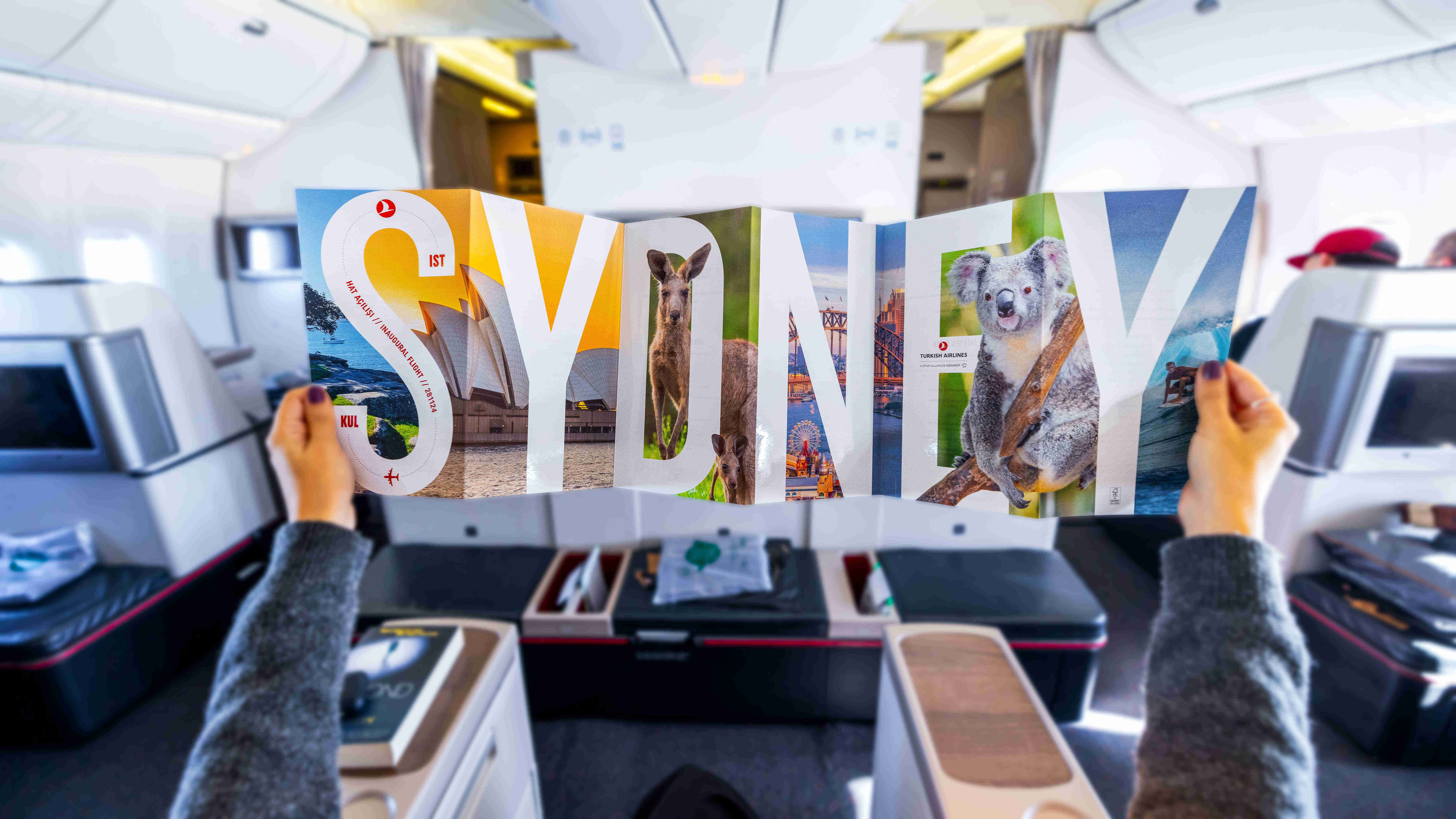 Immagine di sfondo della pagina Turkish Airlines atterra a Sydney: inaugurata la rotta più lunga nella storia della compagnia