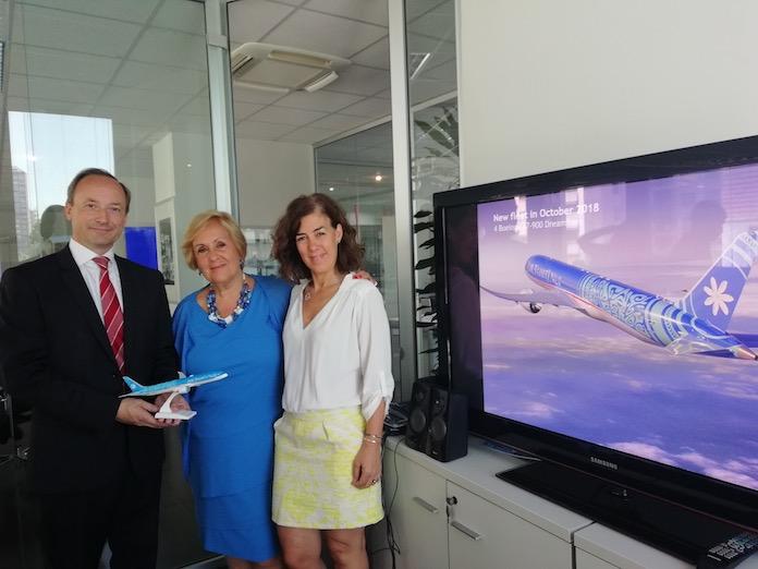Immagine di sfondo della pagina Air Tahiti Nui rinnova la flotta