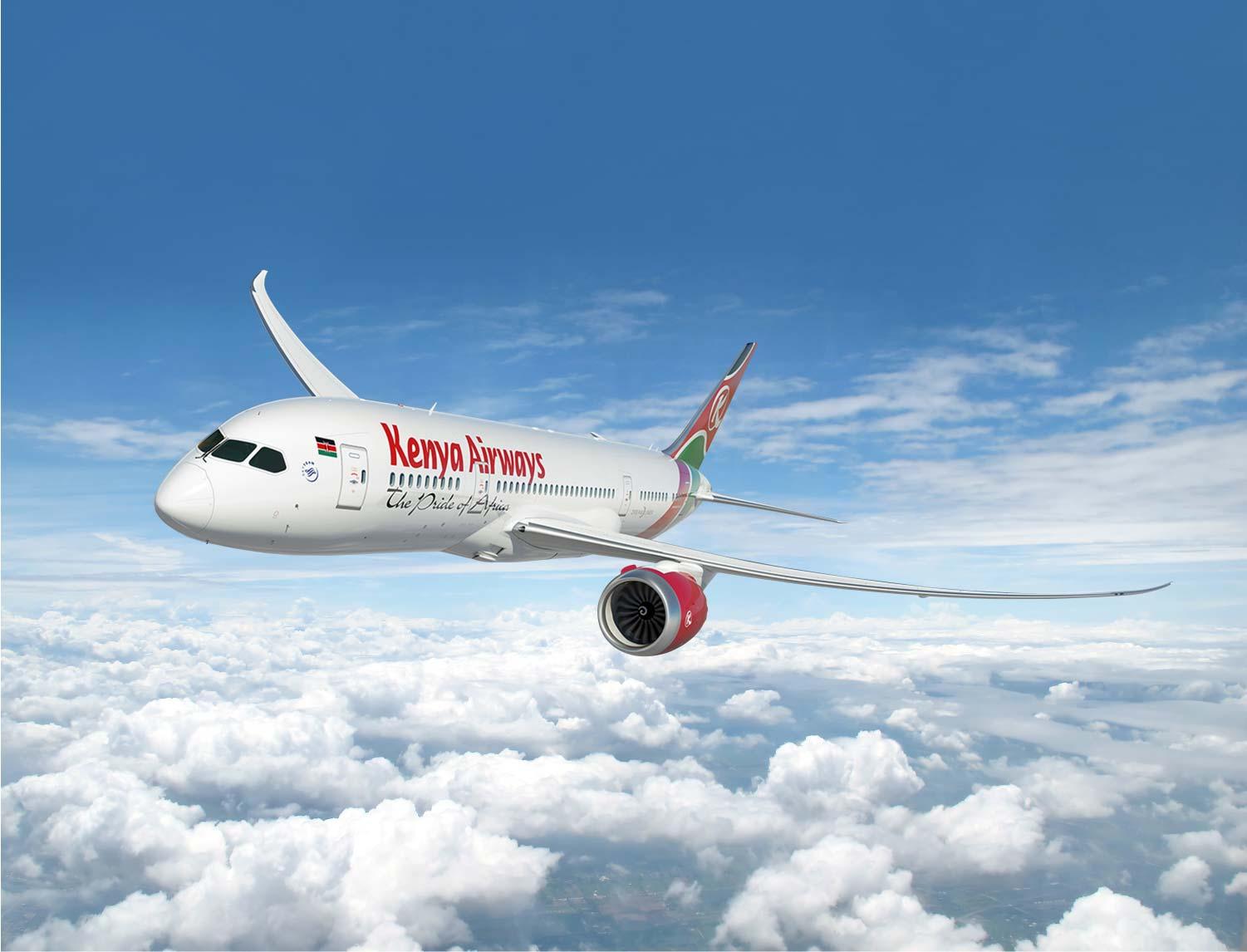 Immagine di sfondo della pagina Kenya Airways, ripartono a giugno i voli da Roma