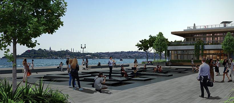Immagine di sfondo della pagina Un nuovo porto per Istanbul