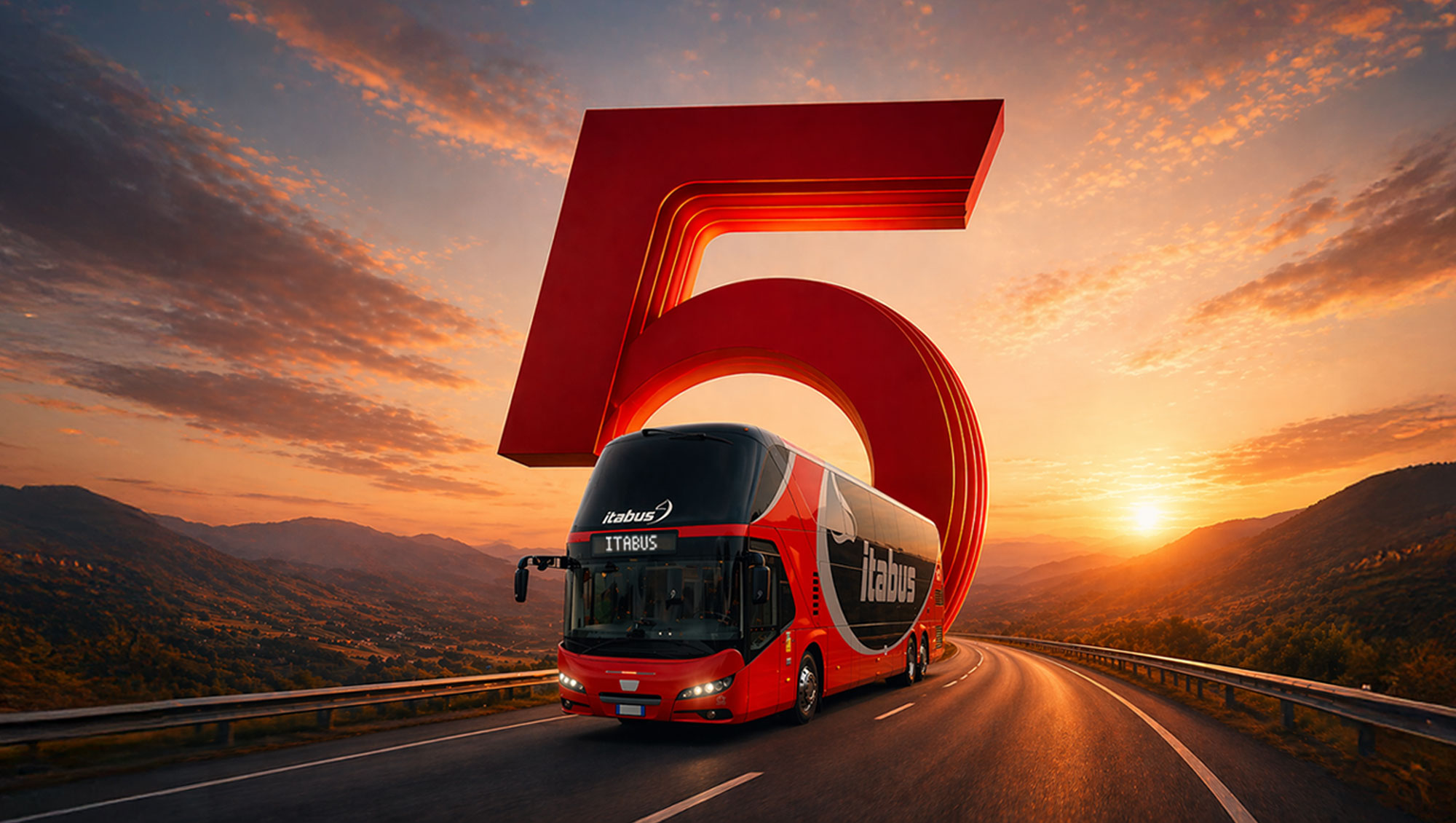 Immagine Itabus compie 5 anni: 8 milioni di passeggeri e nuove rotte in Italia e all’estero