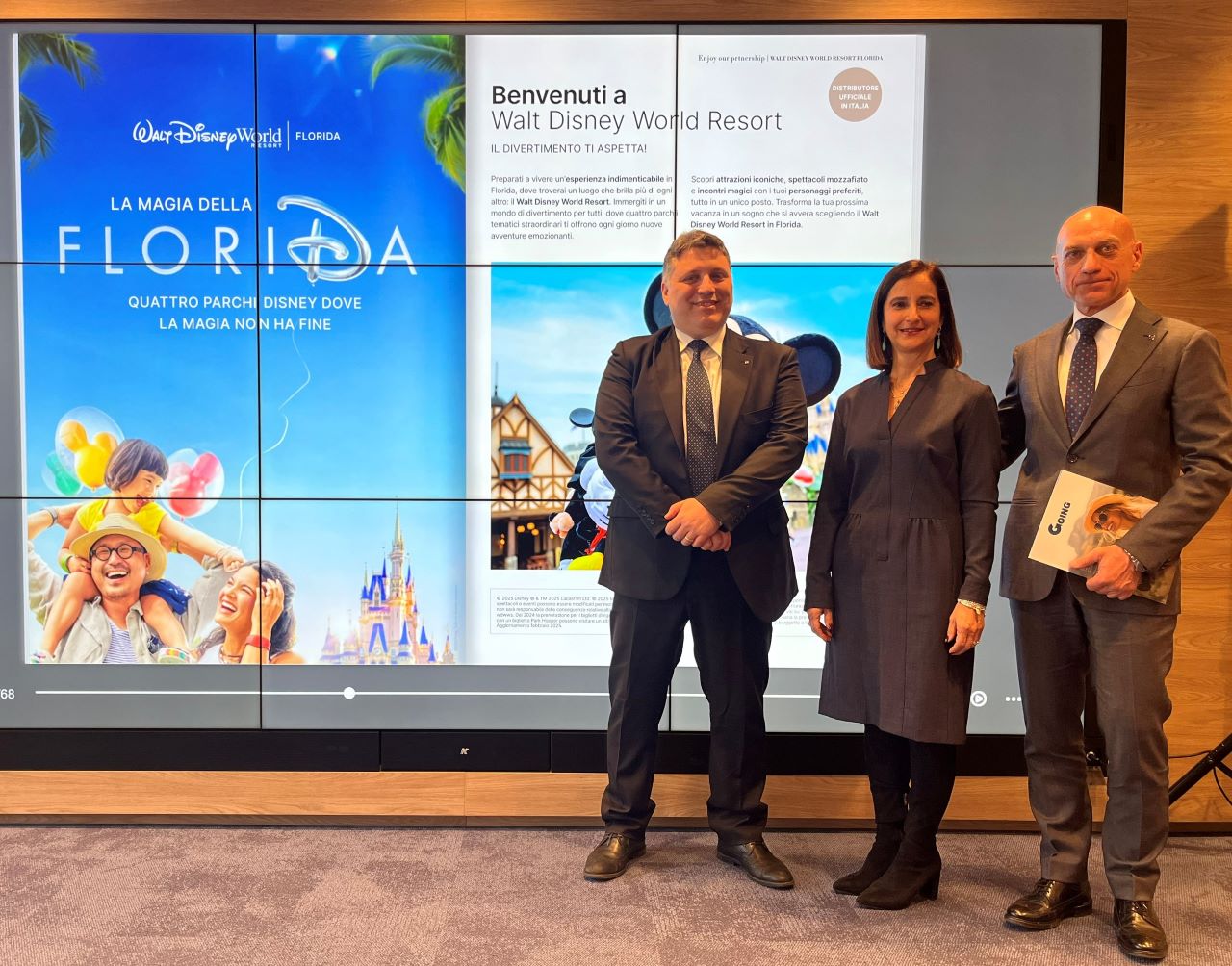 Immagine Walt Disney World annuncia partnership con Going Tour Operator