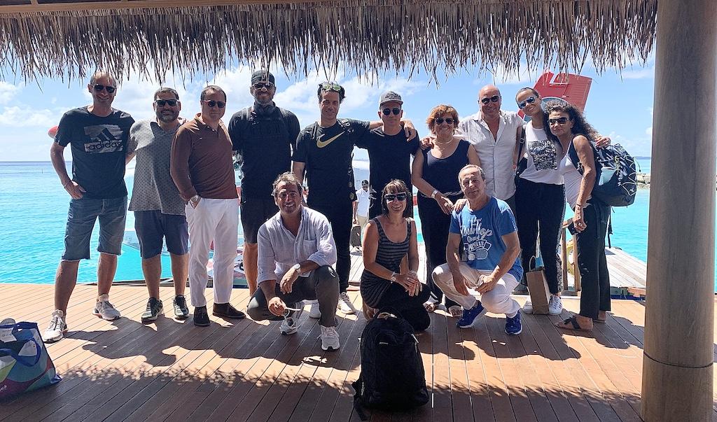 Immagine di sfondo della pagina  Sporting Vacanze, formazione sulle Maldive
