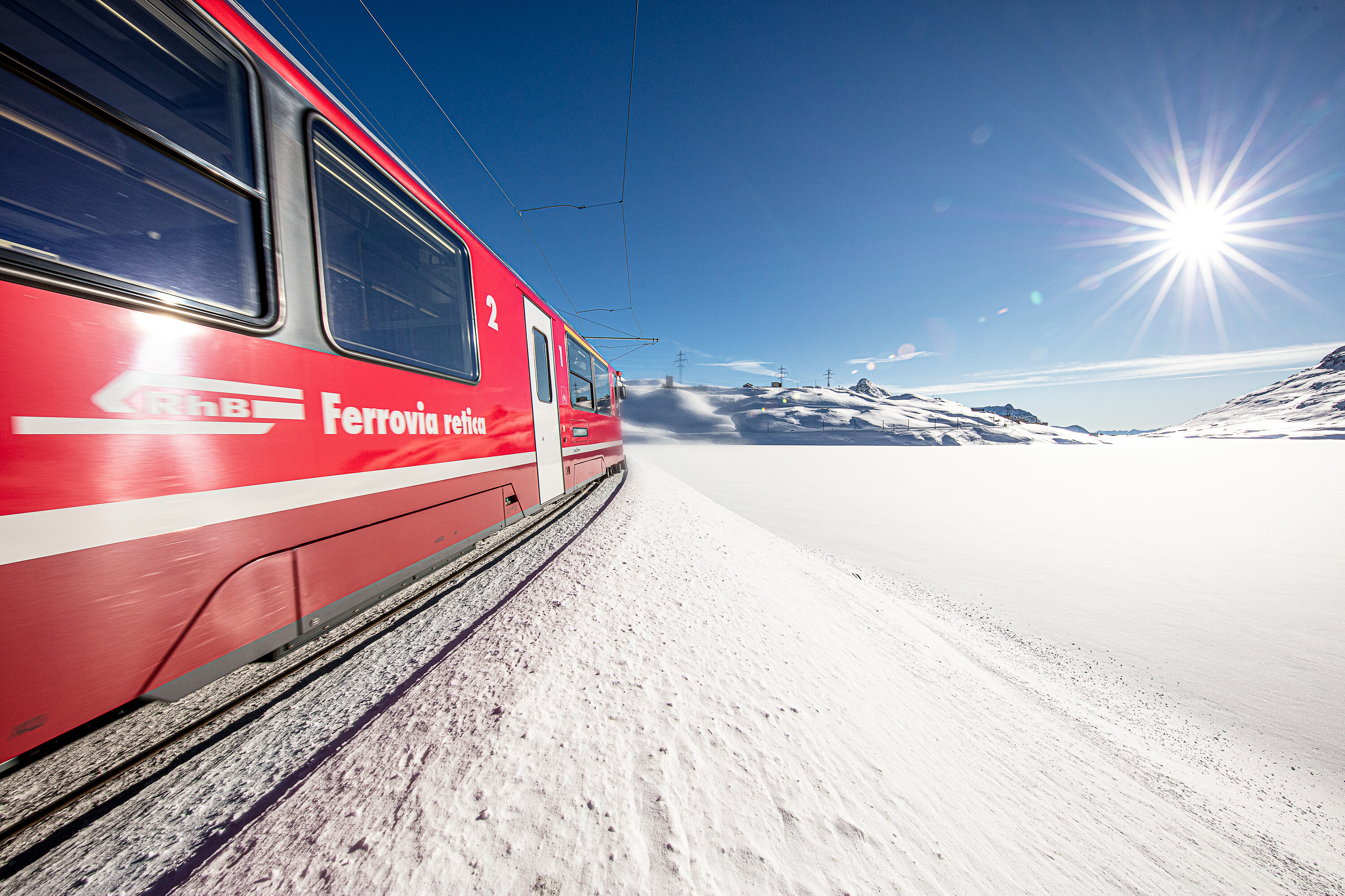 Immagine Turisti in aumento sulla linea del Bernina: Ferrovia Retica rafforza capacità e sicurezza