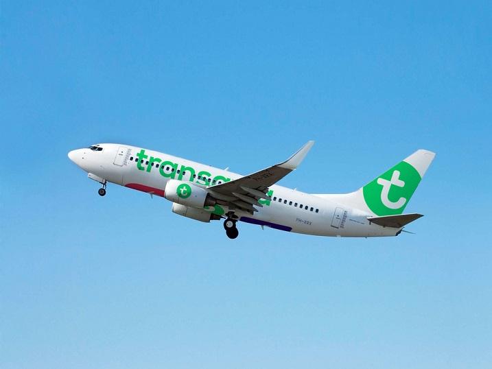 Immagine di sfondo della pagina Transavia, al via l'Olbia Parigi
