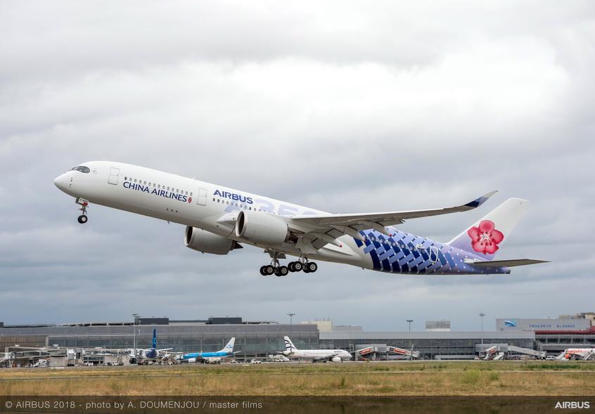 Immagine di sfondo della pagina Un nuovo A350-900 per China Airlines