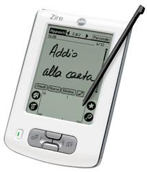 Immagine di sfondo della pagina Vinto il Palmare Palm Zire messo in palio da Turismo & Attualita’