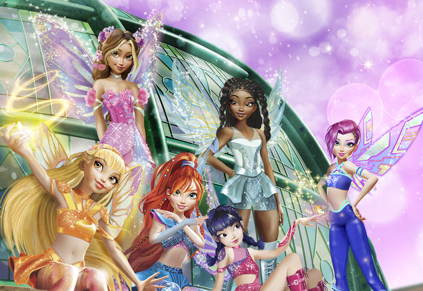 Immagine di sfondo della pagina MagicLand riapre con la nuova Magic Winx