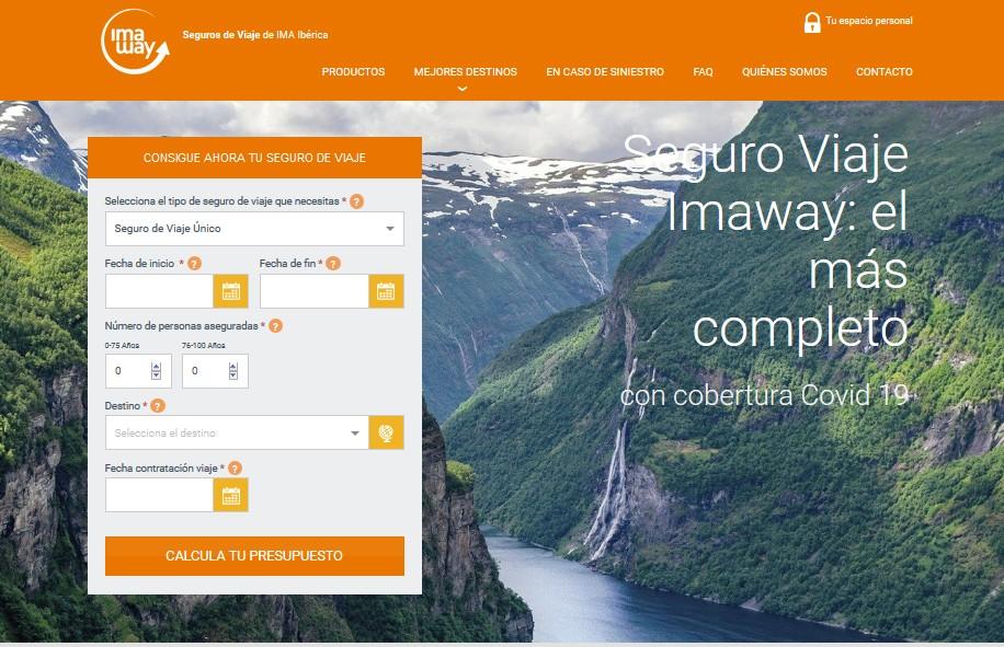 Immagine di sfondo della pagina IMA Italia Assistance, Imaway sbarca in Spagna