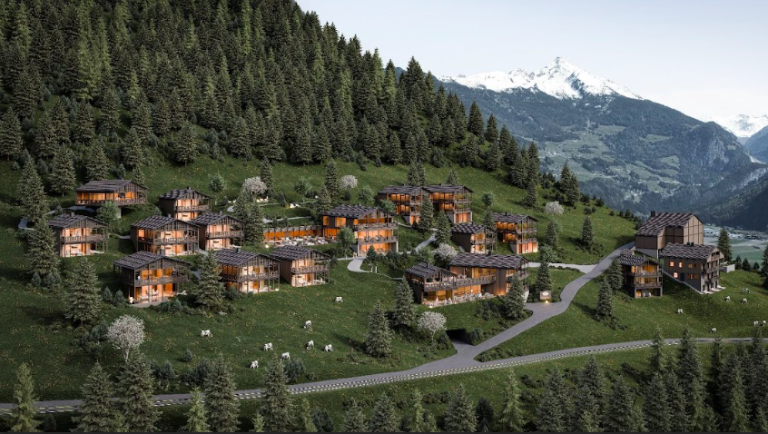Immagine di sfondo della pagina Amonti Chalets: apre il 15 maggio il nuovo luxury resort in Valle Aurina
