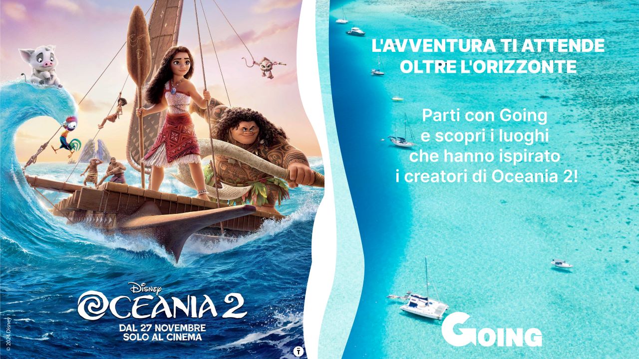 Immagine Collaborazione Going e The Walt Disney Company Italia: pacchetti di viaggio Polinesia e Kenya