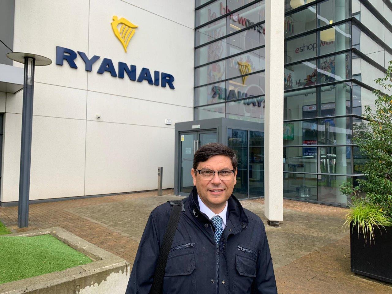 Immagine di sfondo della pagina Ryanair potenzia Trapani