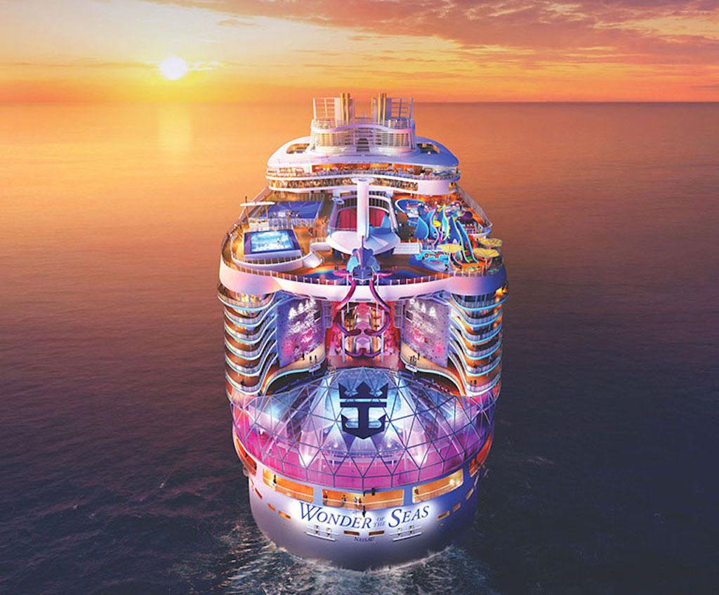 Immagine di sfondo della pagina Royal Caribbean: la magia di Wonder of the Seas